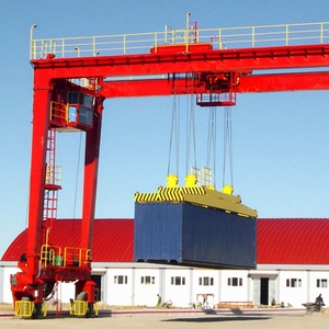 Carroponte telecomandato per officina con trave a doppia trave 20t-50t capacità motore/nucleo del motore componenti 5 Ton carico nominale - Product Image 1