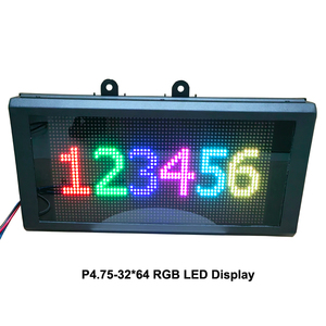 TCP/IP-gesteuerte RGB-LED-Matrix P4.75 DIP SMD-Scrolling-LED-Zeichen modul Panel Programmier bare Zugriffs kontrolle für bewegliche Nachrichten - Product Image 3