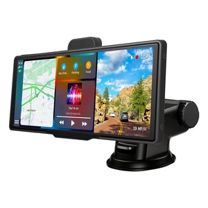 Cámara de respaldo de navegación GPS 1080P pantalla Carplay portátil inalámbrica 10,26 pulgadas Android Auto Car Touch Stereo 4K Mirror Dash Cam - Product Image 3