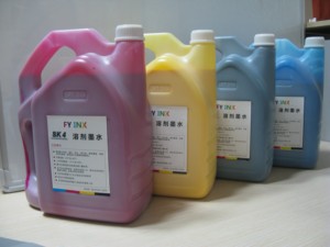 LETOP原装喷墨打印机英菲尼迪溶剂墨水CMYK 4色FY SK4户外大幅面打印机挑战者墨水 - Product Image 3