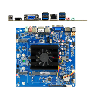 Zeroone Factory Intel Elkhart Lake J6412 bTpm2.0 Computadora de escritorio X86 Mini Pc Mainbooard 2Ddr4 Mini Itx Placa base - Product Image 1