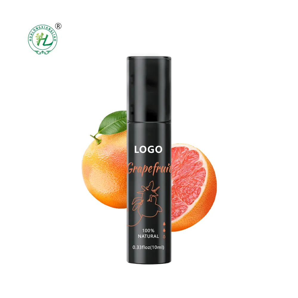 Hot selling private label grapefruit oil 100% pure Factory, 10mL Roll on Essential Oil, Ruby Red Grapefruit skin oil For Custom