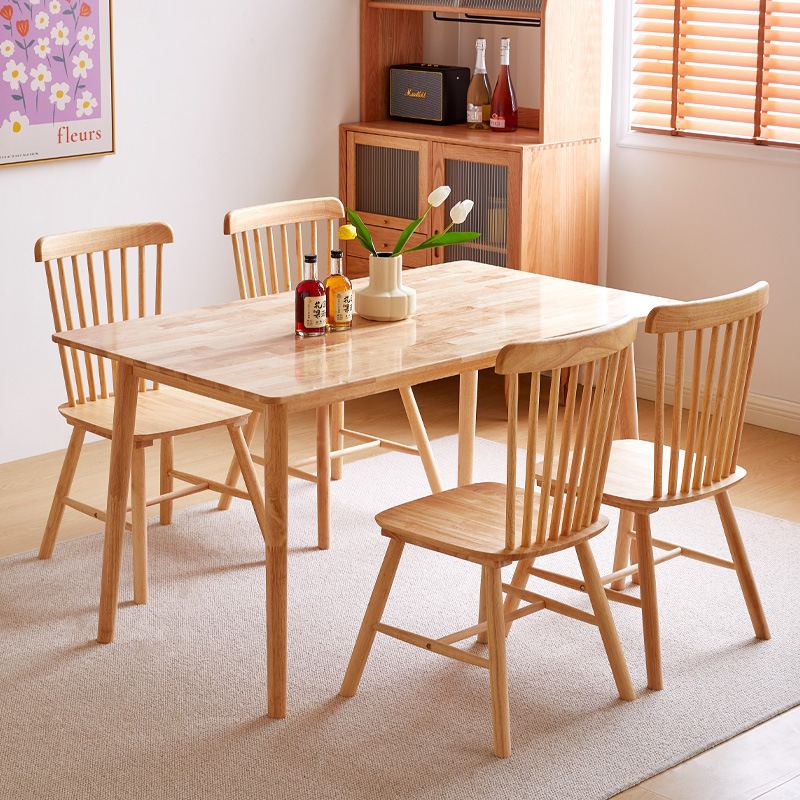 120 tables and 4 Windsor chairs