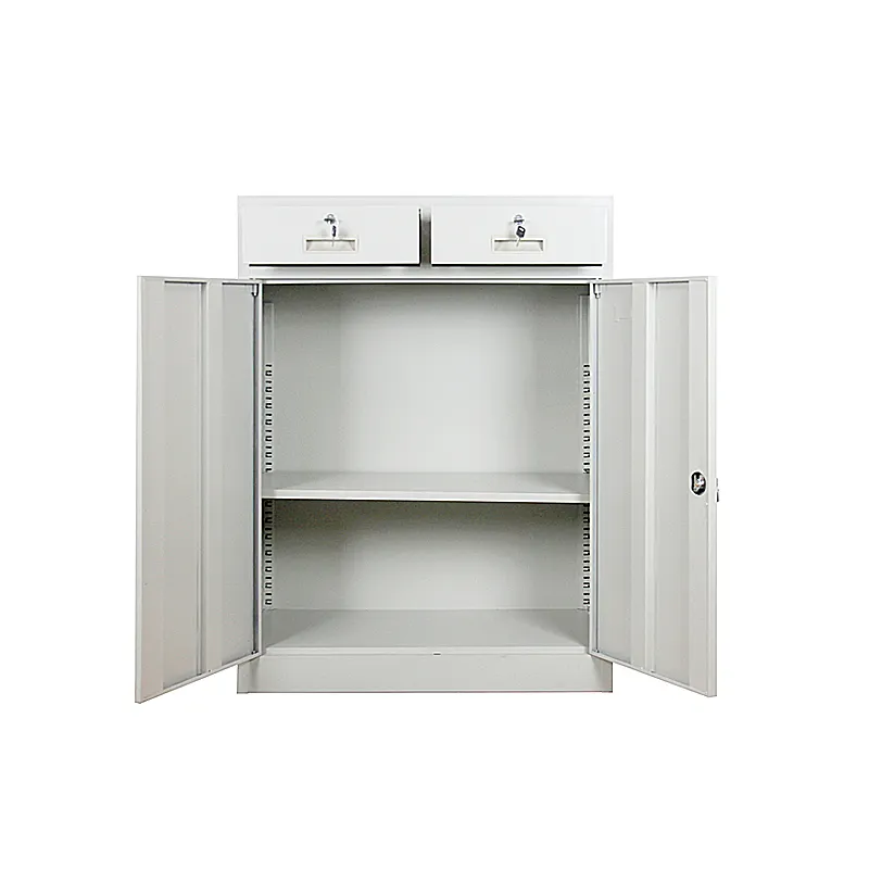 Commercial Quick New Order 2 Door 2 Drawer Storage Cabinet Easy Assembly Office Steel File Cabinet