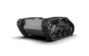 Plataforma de chasis de Robot móvil con Control remoto de alto rendimiento, sistema todoterreno con orugas de goma, Robots industriales - Product Image 2