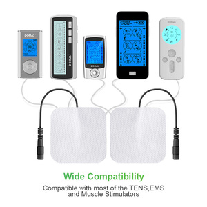 Eletrodos reutilizáveis para máquina de <span class=keywords><strong>tens</strong></span>, conjunto de eletrodo 2x4 para máquina de <span class=keywords><strong>tens</strong></span> - Product Image 5