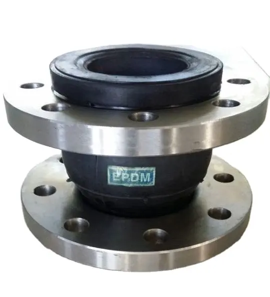 Flange Connected Water Hammer Reduced Flexible Rubber Expansion Joints Rubber Compensator