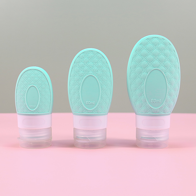 ขวดรีฟิลซิลิโคนสีเขียว