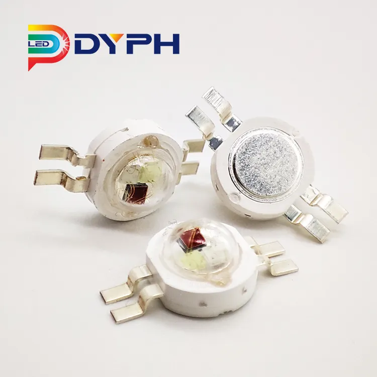 DyPh LED 1w 3w 4w 5w 12W 2pins 4pins 6pins 8pins yüksek güç rgb led diyot için meşale ve kamyon ışık