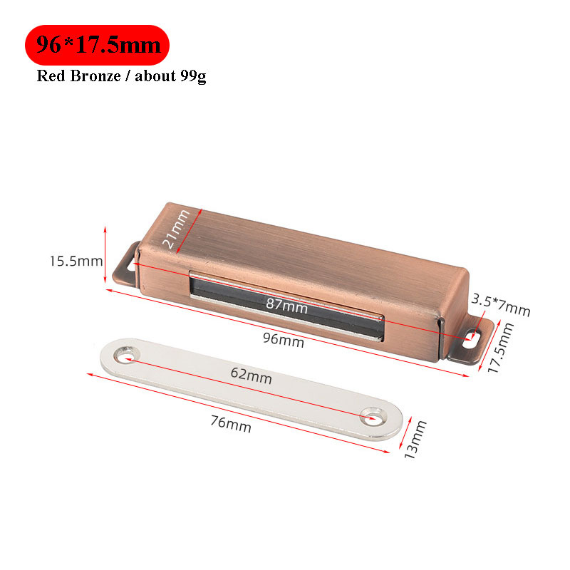 96*21mm-Bronze rouge