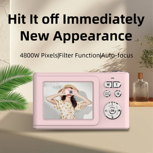 X1 New Product Video Cameras CCD Autofocus 48MP 1080P HD Recording Mini Retro Digital <strong>Camera</strong> Vlog Video Photo Recorder for Kids - Product Image 6