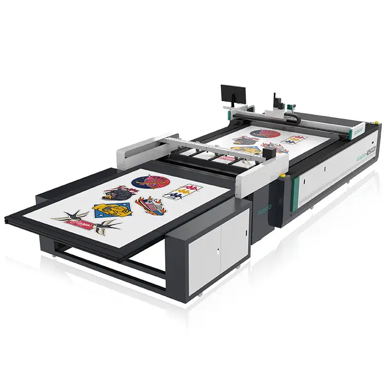 Cortador digital de tablero de publicidad, máquina de corte y trazado de rompecabezas de cartón
