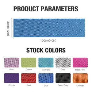 Nhanh Chóng Làm Khô Tùy Chỉnh Cá Nhân 30*80 30*90 30*100Cm Sợi Nhỏ Làm Mát Khăn Cho Phòng Tập Thể Dục, Thể Thao, Cổ, Ngoài Trời, Đầu, Du Lịch - Product Image 4