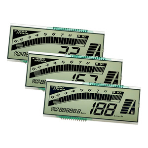 Prezzo a buon mercato personalizzato 7 segmenti monocromatico moduli Display LCD HTN TN FSTN VA Display LCD schermo