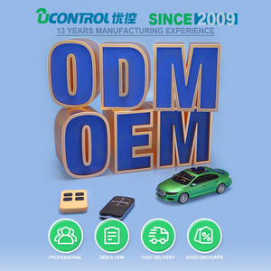 รีโมทคอนโทรลรหัสรีดอเนกประสงค์แบบ HCS301พร้อมปุ่ม4ปุ่ม