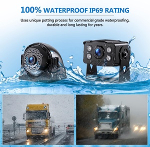 4K <strong>Backup</strong> <strong>Camera</strong> <strong>System</strong> 10.36&quot; Quad Touch Screen 1080P Rear View Cameras DVR BT IP69 Night Vision Semi Truck <strong>Camera</strong> <strong>System</strong> - Product Image 4