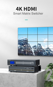 Matriz de vídeo HDMI 4K 30Hz 16X16 con interfaz gráfica de usuario Web, conmutador de matriz 4x4 8x8 16x16 8x16 - Product Image 4
