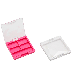 3 Color Empyty Eyeshadow Palette Private Label Custom Cosmetics Blush Powder <strong>Compact</strong> <strong>Make</strong> Your Own Eyeshadow Palette - Product Image 5
