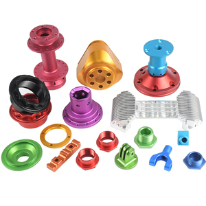 Độ chính xác cao tùy chỉnh CNC gia công dịch vụ CNC cơ giới xe đạp xe đạp màu Đỏ Anodized xi lanh đầu phù hợp với động cơ đua - Product Image 1