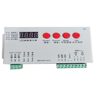 Pixel programmabili del regolatore 5V 12V 24V K-1000C 1024 della luce del Pixel Led di Digital per colore di sogno ha condotto la luce 1024 punti 63*35*22mm