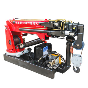 Nhà Máy Giá gấp Knuckle Boom <span class=keywords><strong>Crane</strong></span> với điều khiển từ xa mini Xe Tải Cẩu để bán - Product Image 1