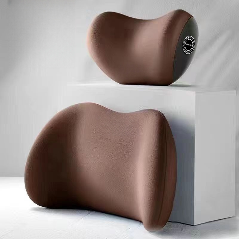 Appui-tête + taille marron