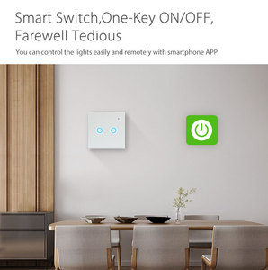 Tuya Smart EU 1 2 34ギャングWifiRF433MhzタッチウォールライトスイッチリモートAlexaGoogleホームボイスコントロールホームオートメーション - Product Image 6