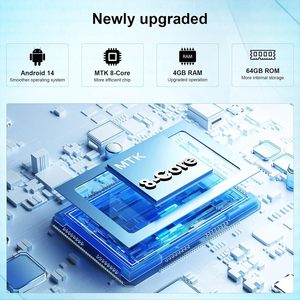 Reproductor MP3 y MP4 portátil HiFi sin pérdidas de 128GB para niños Android 14 4GB RAM con Bluetooth y WiFi reproductor MP5 de pantalla de 4 pulgadas - Product Image 3