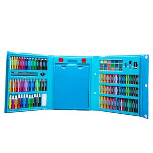 Düşük fiyat 208 renkler çevre boyama mum boya seti, yeni varış güvenlik Pvc mum boya ve renk kitap işaretleyici seti - Product Image 1