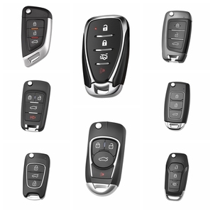 Fester Code Lerncode 370MHz 433,92 MHz Auto-Fernbedienung mit zusammen klappbarem Auto-Flip-Key - Product Image 3