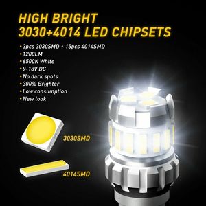 Auto LED ภายใน T10 W5W 194 501 LED 12V ไฟท้ายรถเปิดหลอดไฟ T15 P21w T20 LED - Product Image 5