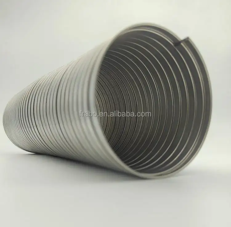 Small MOQ varied size customizable stainless steel conduit for sucking grain