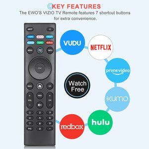 VIZIO XRT140 ABS PC üniversal uyumlu TV uzaktan kumanda aleti uyumlu LED LCD 4K UHD HDR Smartcast D E M P V PX serisi akıllı tv'ler ev kullanımı - Product Image 2