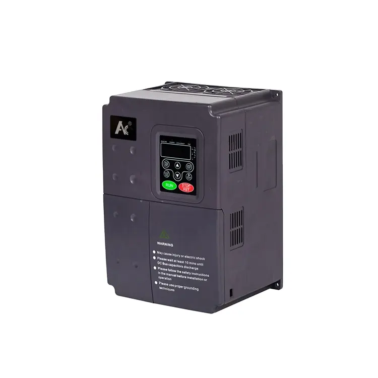 Top fabricant VFD 220V 415V 3 phases 7.5KW 15KW onduleur à fréquence Variable
