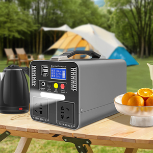 Portable 300W Power Station with <strong>Backup</strong> Lithium Battery Po4 Charging Station 110V 220V Solar Panel Source for <strong>Computer</strong> <strong>Backup</strong> - Product Image 2