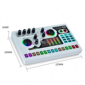 Tarjeta de sonido de grabación de transmisión en vivo USB con interfaz de Audio para grabación de equipos de estudio de música - Product Image 3