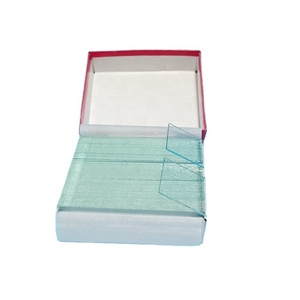 Diapositivas de microscopio de vidrio, cubierta antideslizante, precio de fábrica, laboratory7101, 7102, 7105, 7107, 7109, 50 piezas, 72 piezas - Product Image 1