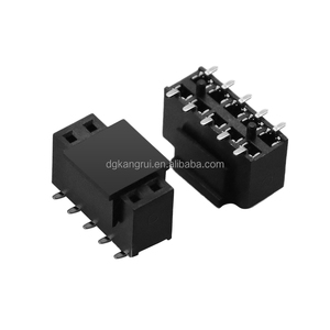 KR2542 2.54mm Pitch çift sıra 2x3P-2x30P PCB devre ve endüstriyel elektronik için SMT kadın Pin başlığı - Product Image 1