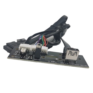 <strong>Computer</strong> Motherboard USB 3.0 Front Panel PC Case Custom Double-Sided PCB <strong>Assembly</strong> Circuit Board Power Switch Panel Floppy Disk - Product Image 1