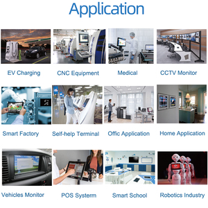Touch Screen <strong>Computer</strong> Open Frame All in One Industrial Pc Vesa Mount Panel Industrial <strong>Computer</strong> for ATM Bank Automation - Product Image 5