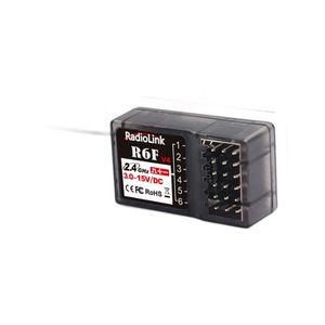 Radiolink R6F V4 เครื่องรับไฟฟ้าแรงสูงหกช่อง RC4GS/RC6GS V3 รถรุ่นเรือรุ่น - Product Image 1