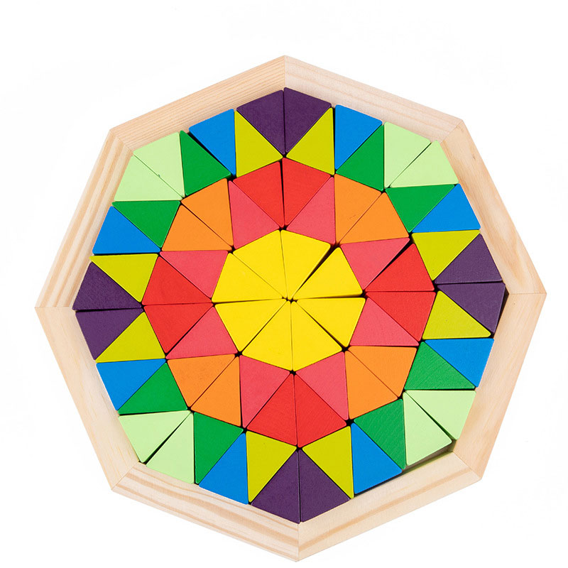 Version des blocs de construction du triangle de Burmuda