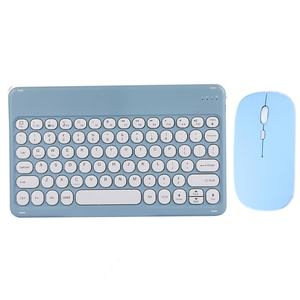 HT tragbares Tablet wiederaufladbar bt kabellose RGB-unterleuchtete Tastatur blaue mini-farbene Tastatur für Tablet - Product Image 6