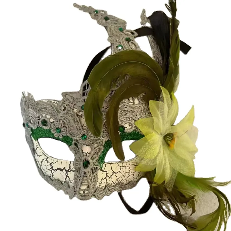 2022 decorazione festa signora fiore maschere per feste di Halloween