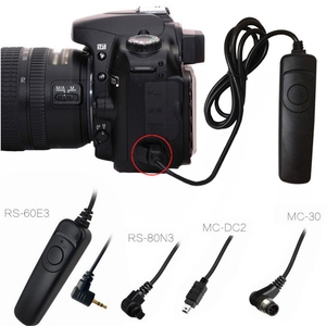 RS60 E3 Wired Remote Switch Shutter Release <strong>Control</strong> RS-60E3 for Canon <strong>EOS</strong> 750D 700D 1100D 90D RS-80N3 MC-DC2 MC-30 RM-UC1 - Product Image 1