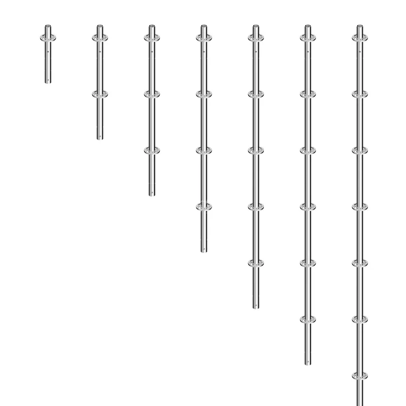 Tout Rond Multidirectionnelle Andamios Metalicos Ringlock D'échafaudage de la Vraie Usine