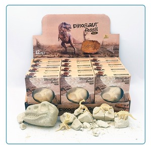 Çocuklar eğitim coğrafi kazı kiti smaegg Dino yumurta oyuncak dinozor yumurtası kazmak kiti 12 paket kazmak dinozor yumurtası oyuncak - Product Image 1