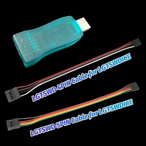 LGTSWDICE Programmer/Emulator Development Board Kit für LGT8F328P SSOP20 LQFP32 LQFP48 usw.