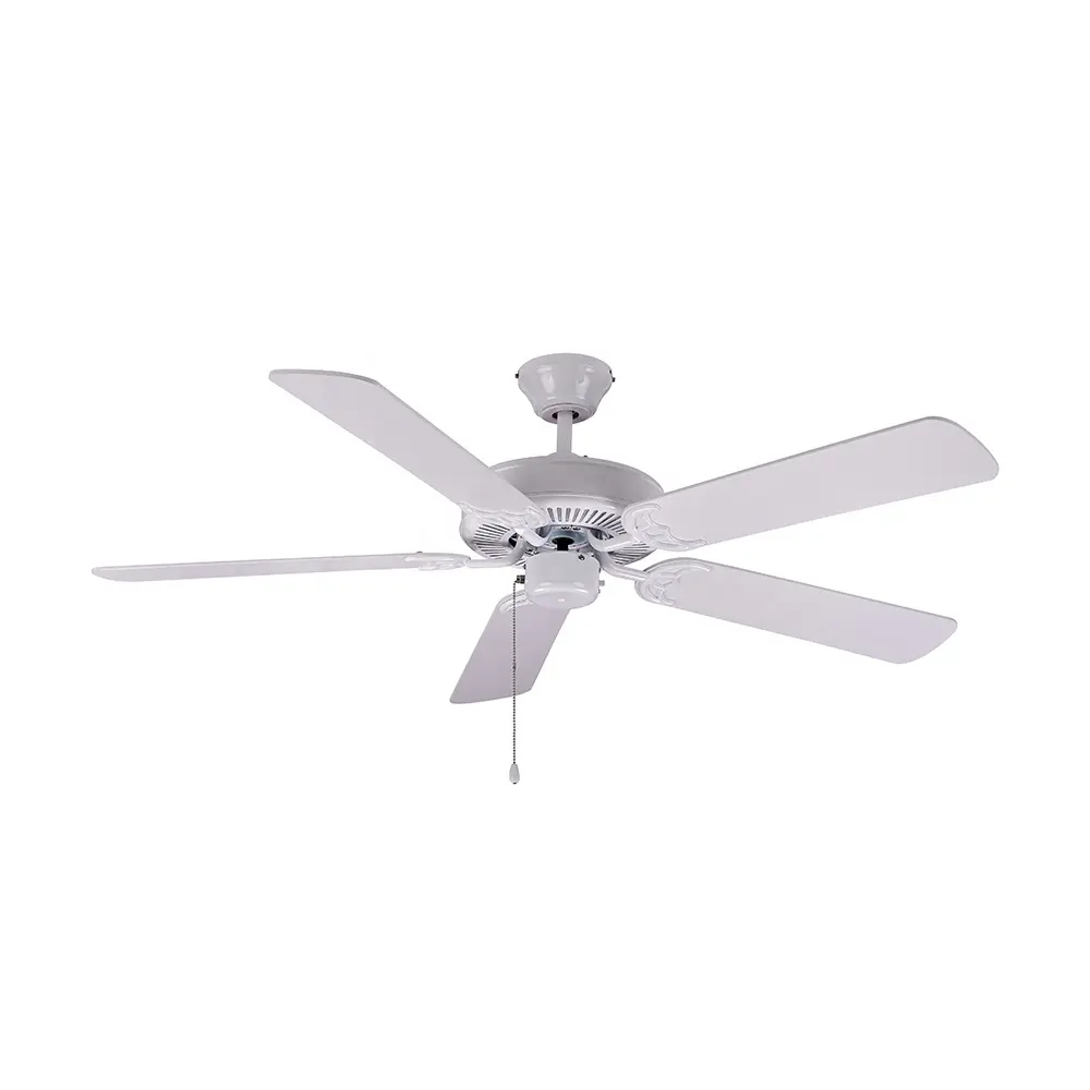 Five-leaf high-end european-style decorative fan with lamp
