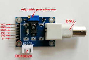Taidacent水質モニタリングコントロールボードメーターテスターBNC液体PH電極プローブ0-14値アナログPHセンサーモジュール - Product Image 6